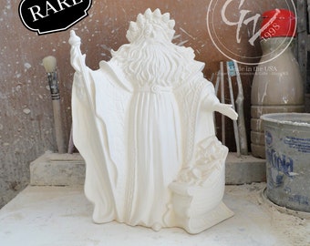 Ready to Paint - RARE Pine Cone Santa Santa - Gare 2366