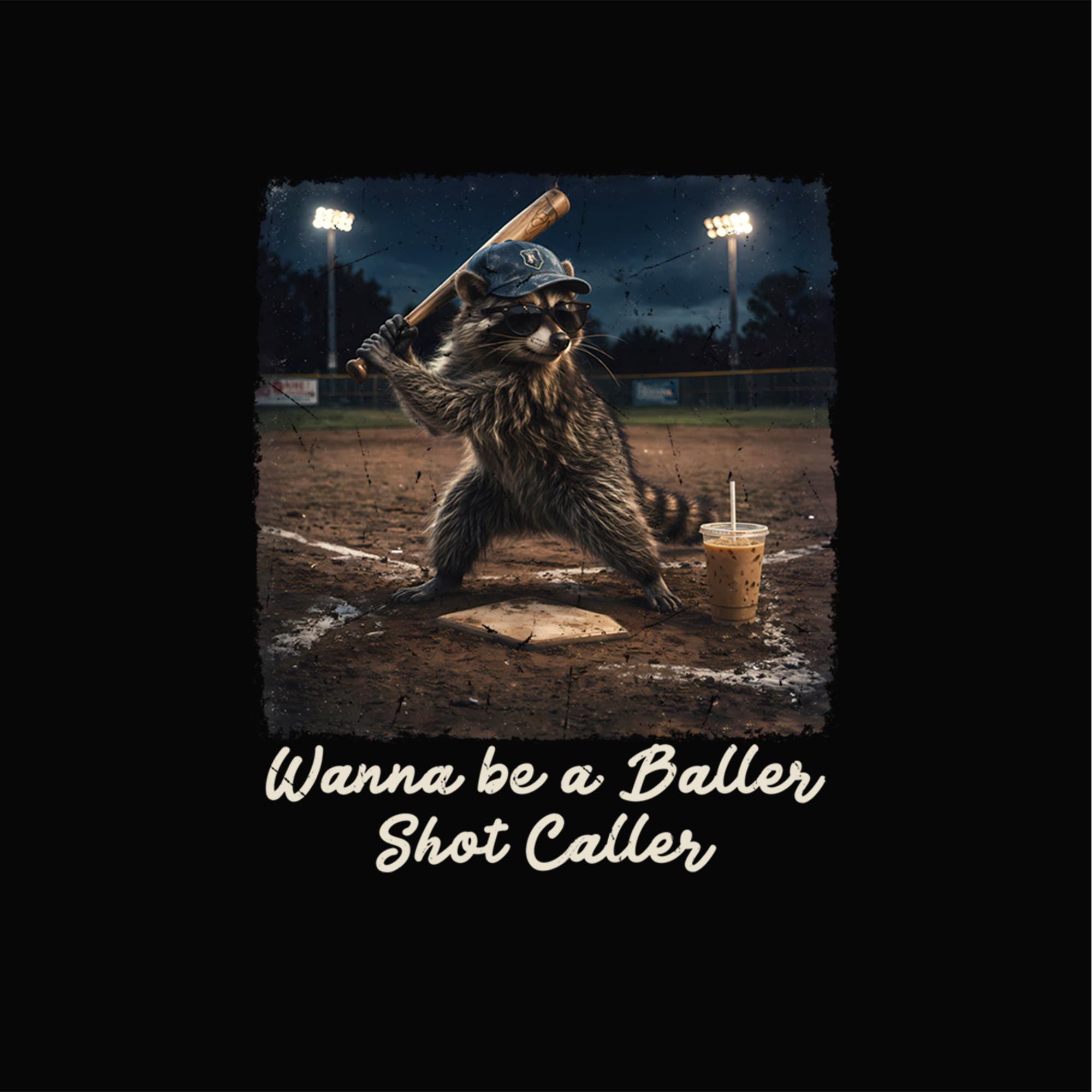 Wanna Be a Baller Shot Caller Png, Baseball is My Favorite Season Png ...