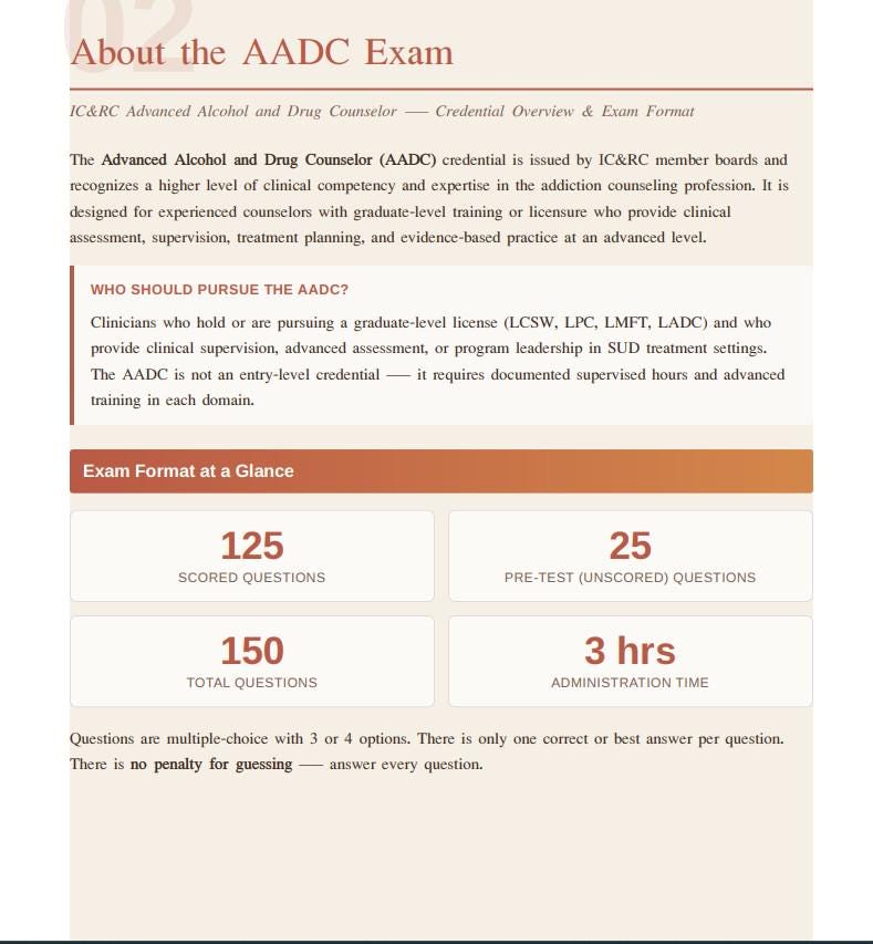 AADC Exam Prep Study Guide | 200 Practice Questions, 4 Domains (PDF ...