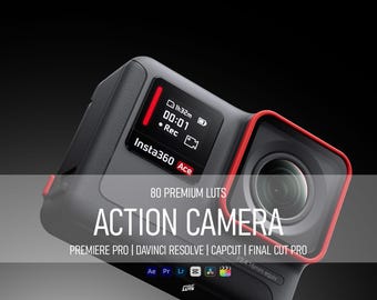 Action Camera LUT Bundle | GoPro, DJI, Insta360 Cinematic Color Grading (Digital Download)