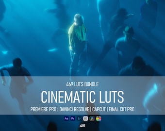 Cinematic LUTs Ultimate Bundle - 469+ LUTs