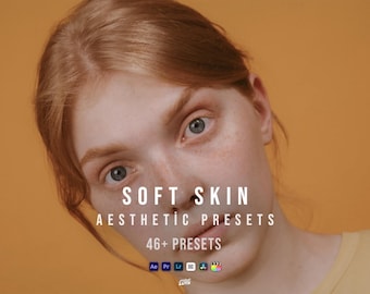 Soft Skin Presets | Clean Girl Lightroom Mobile Desktop LUTs