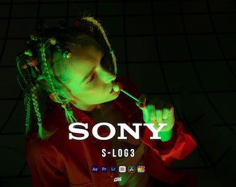 Sony S-Log3 Cinematic LUTs Bundle | 469+ Sony LUTs, LOG LUTs & Video LUTs | Film Look Color Grading Pack