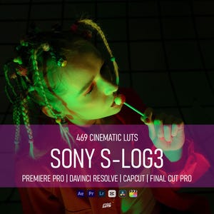 Sony S-Log3 Cinematic LUTs Bundle | Film Look Color Grading Pack (Digital Download)
