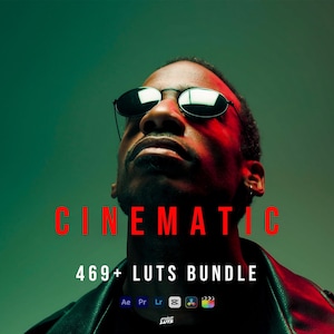 469+ Cinematic LUTs Bundle | Film Emulation, Color Grading Pack (Digital Download)
