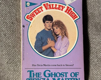 Sweet Valley High: El fantasma de Tricia Martin, de Francine Pascal, 1990, edición de bolsillo (primera edición/primera impresión).