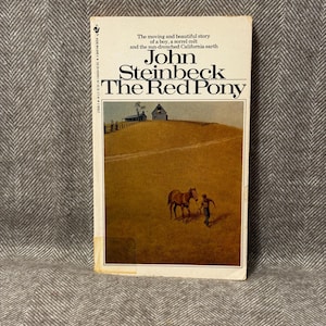 The Red Pony by John Steinbeck, 1988 Bantam Books Paperback