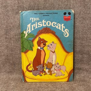 The Aristocats, de Walt Disney, 1973, capa dura