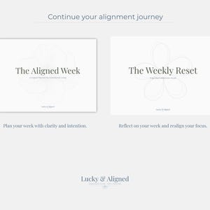 Guided Reset Journal Printable | Self Reflection Prompts | Mindfulness Journal | Minimalist Personal Growth Worksheet image 9