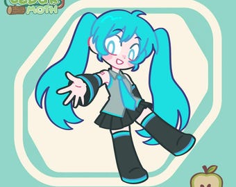 Hatsune Miku Acrylic Charm
