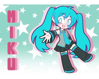 Hatsune Miku Print