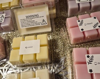 Pastillas de cera de soja artesanales Waw Melts / aroma intenso