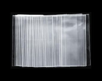 10 Archival Banknote Sleeves Unplasticized Currency Holders Clear PP Paper Money Protectors 6.8 x 3.2 Bill Sleeves