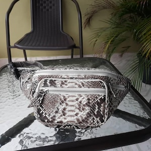 Handmade Python Crossbody bags | Made from Real Snakeskin | Women Purse