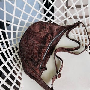 Handmade Python Crossbody bags | Made from Real Snakeskin | Women Purse
