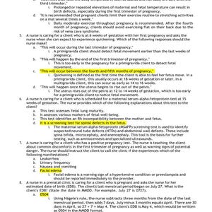 ATI MATERNAL NEWBORN Proctored Exam Questions and Verified Answers ...