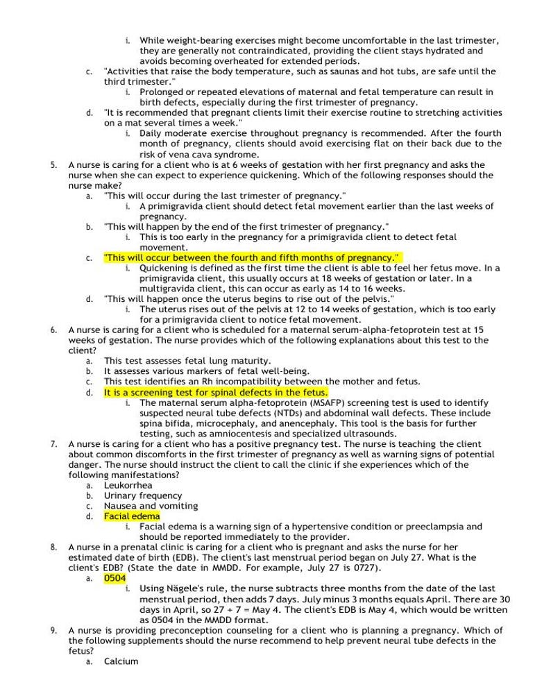 ATI MATERNAL NEWBORN Proctored Exam Questions and Verified Answers ...