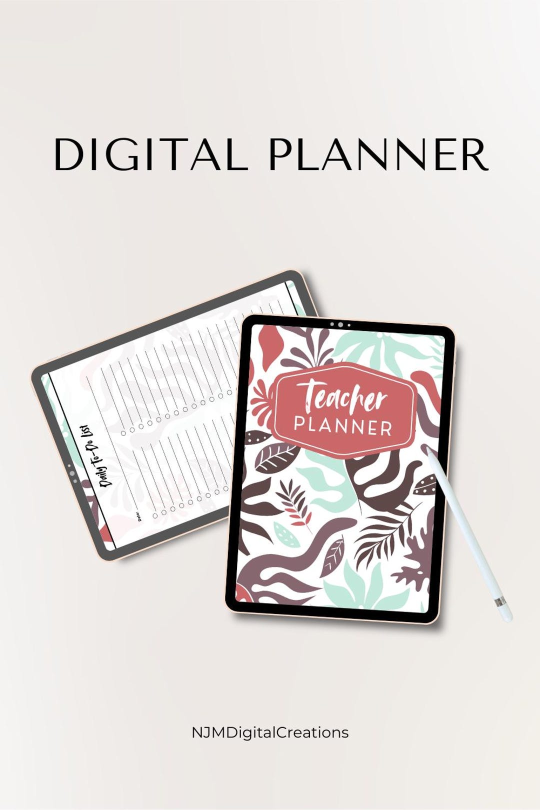 Teacher Planner 2026 PDF | Printable Teacher Planner | Weekly Lesson ...