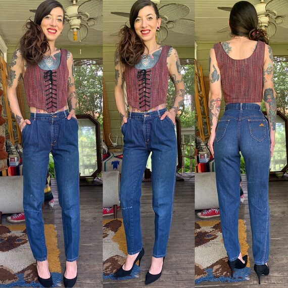 Vintage 1970’s Chic H.I.S. Jeans High Waisted Wide
