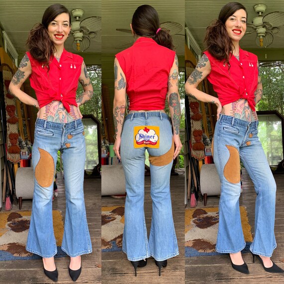 Very Rare 1970’s Landlubber Bell Bottom Jeans Flar