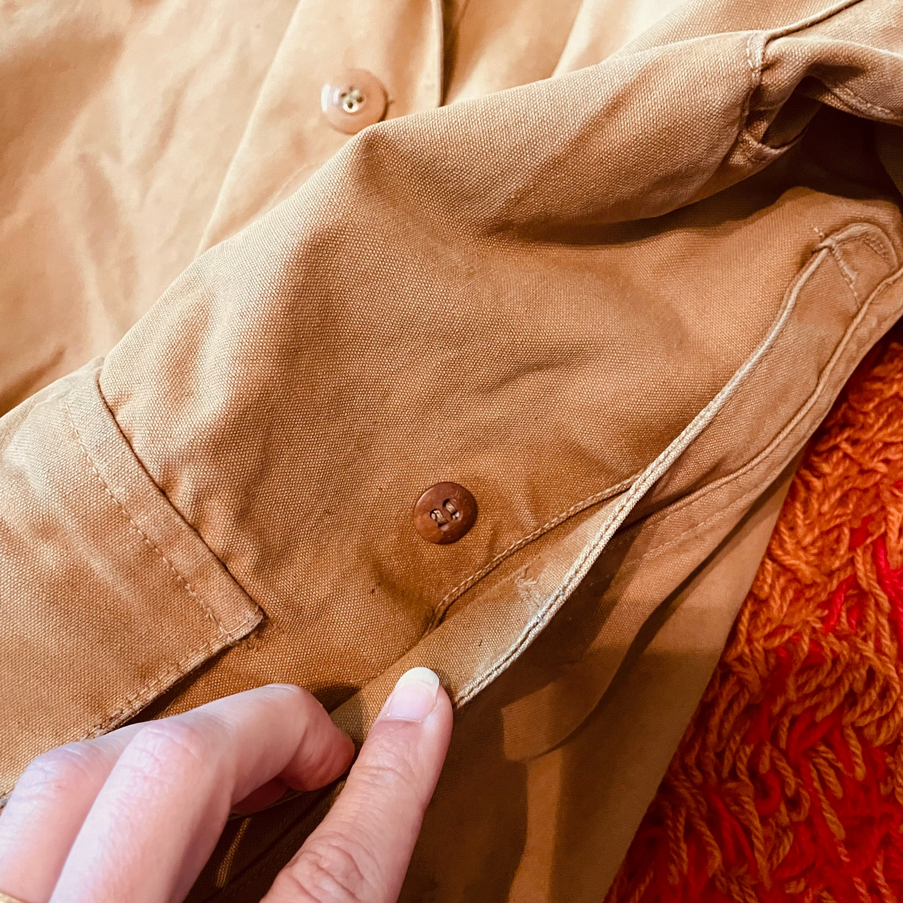 ヴィンテージ レア 1930 年代 Duxbak ハンティング ダック キャンバス 