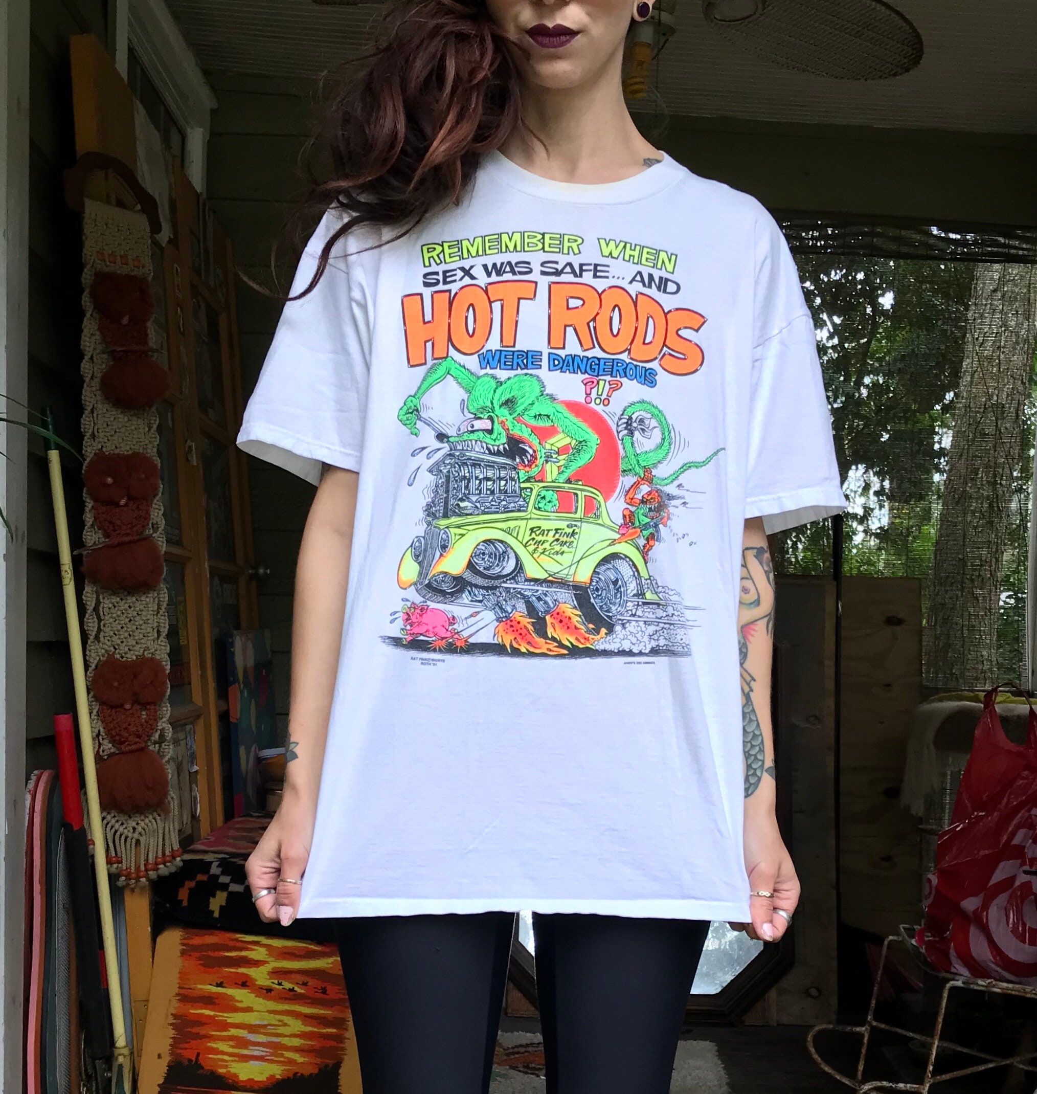Rare Original 1991 Ed Big Daddy Roth Rat Fink Shirt Size Large - Etsy