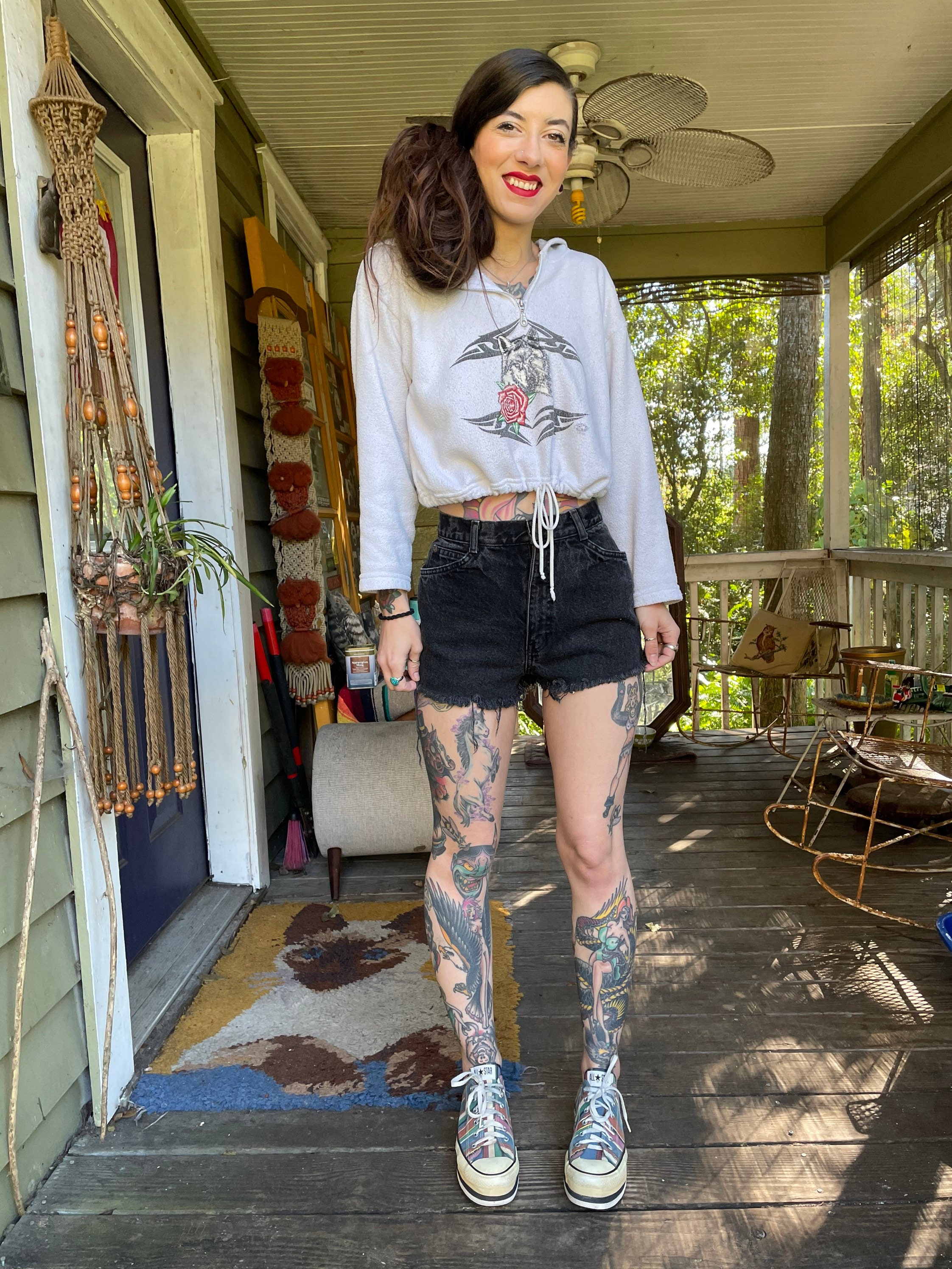 パンツ LYFT BTL CUT-OFF VINTAGE WIDE SHORTS BTL Cut-Off Vintage Wide Shorts - Ivory – LÝFT