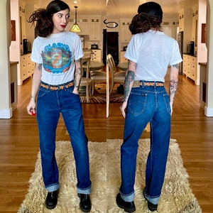Vintage 1970’s Dark Wash LEE MR size 30 32 Perfect Wash