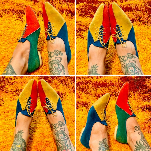 Scarpe a punta anni best sale 70
