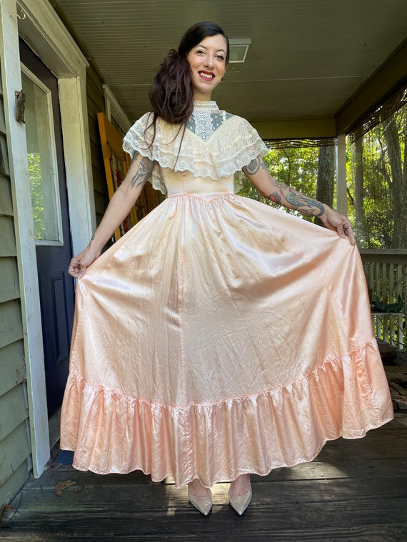 Gunny sack dresses 1980s hotsell