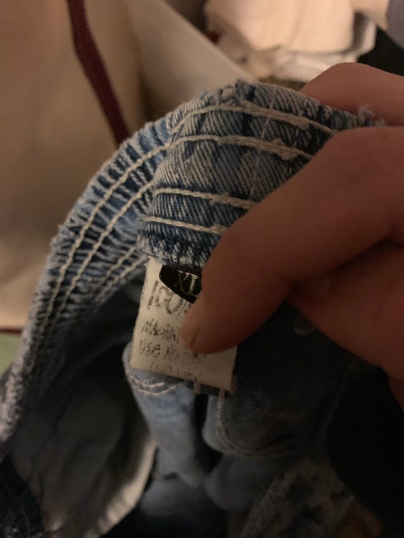 Rare Grail 1993 Stüssy Stussy USA Denim Stripe Bo… - image 6