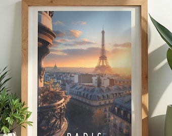 Paris Travel Print, France Wall Art, Home & Wall Decor Poster, All Locations Available
