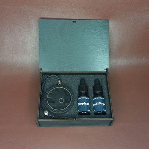 手作りの車用芳香剤、シュコダ車用プレミアムセント、高級カスタムディフューザー｜木製自動車用ディフューザー｜高級車内装装飾｜