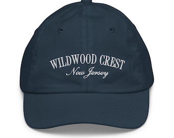 WILDWOOD CREST, NJ - Kids/Youth Baseball Cap