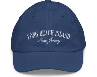 LONG BEACH Island, NJ - Kids/Youth Baseball Cap