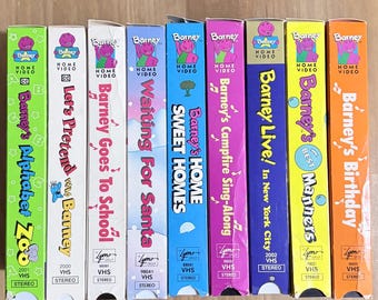 Barney y sus amigos VHS
