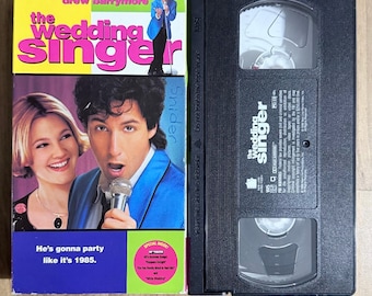 VHS de The Wedding Singer – Inspeccionado, limpiado y rebobinado