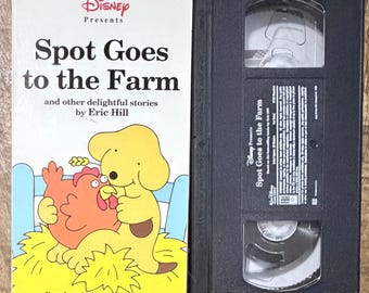 Spot va a la granja (VHS) – Inspeccionado, limpiado y rebobinado