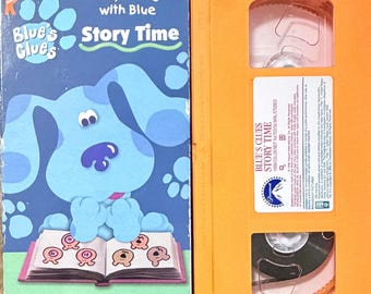 Blue's Clues VHS Set: Story Time, Arts and Crafts – Inspected, Cleaned