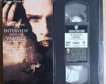 Entrevista con el vampiro (VHS) – Inspeccionada, limpiada y rebobinada