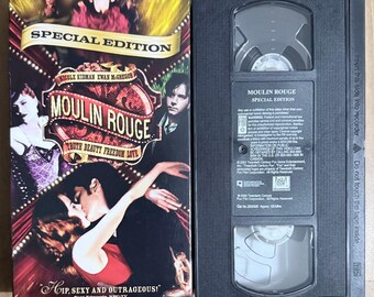 Moulin Rouge VHS – Inspeccionado, limpiado y rebobinado