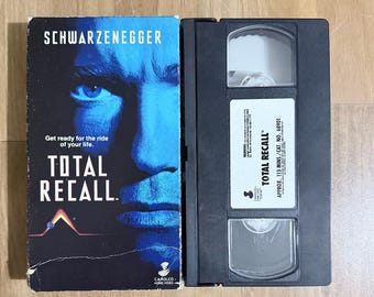 Total Recall VHS – Inspeccionado, limpiado y rebobinado