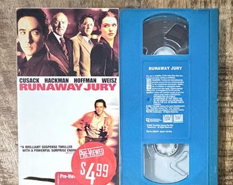 Runaway Jury VHS – Inspeccionado, limpiado y rebobinado