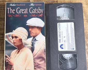 El Gran Gatsby (VHS) – Inspeccionado, limpiado y rebobinado