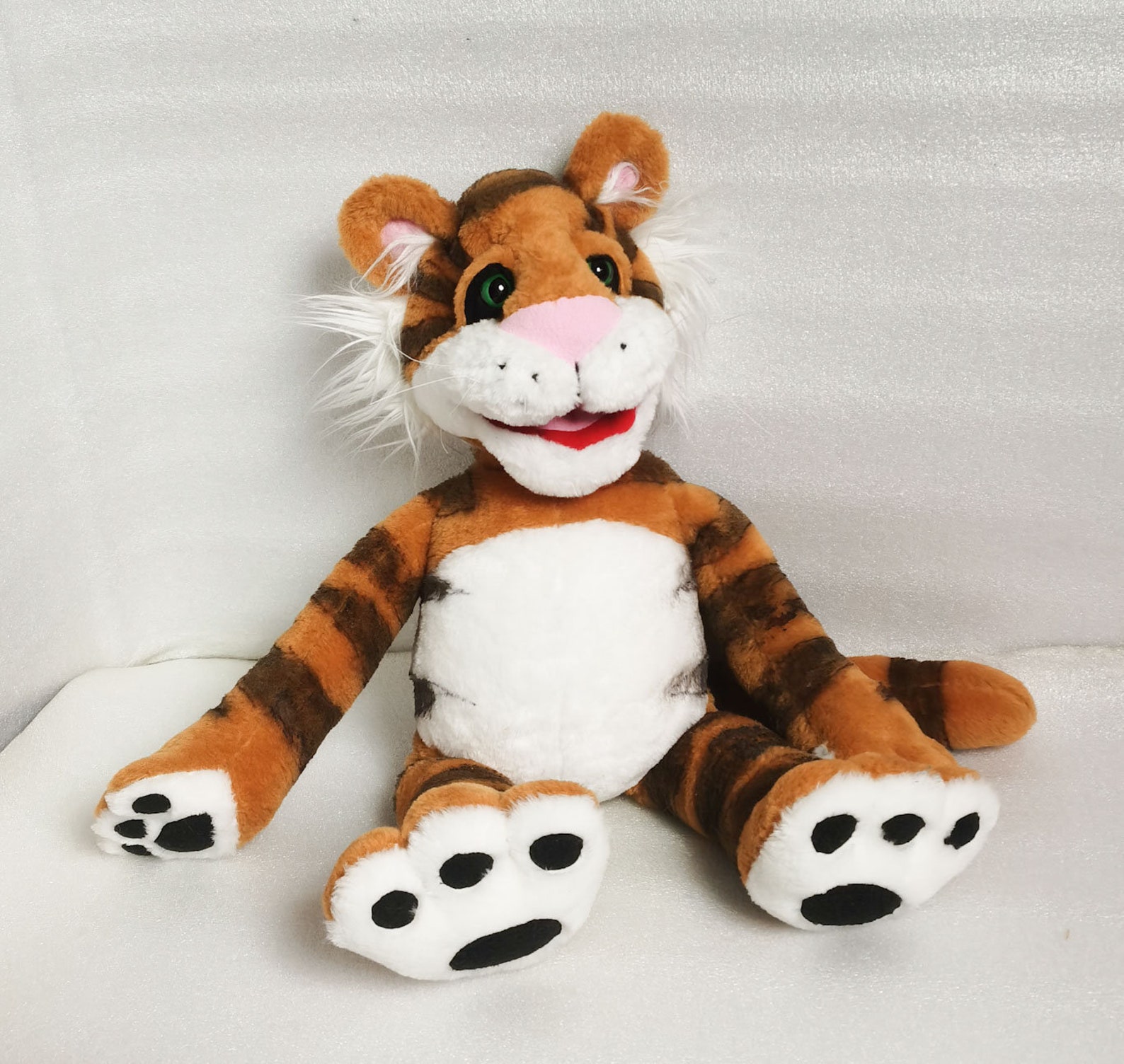 Rugby Tiger from The Christmas toy story TV show 80s Jim Etsy