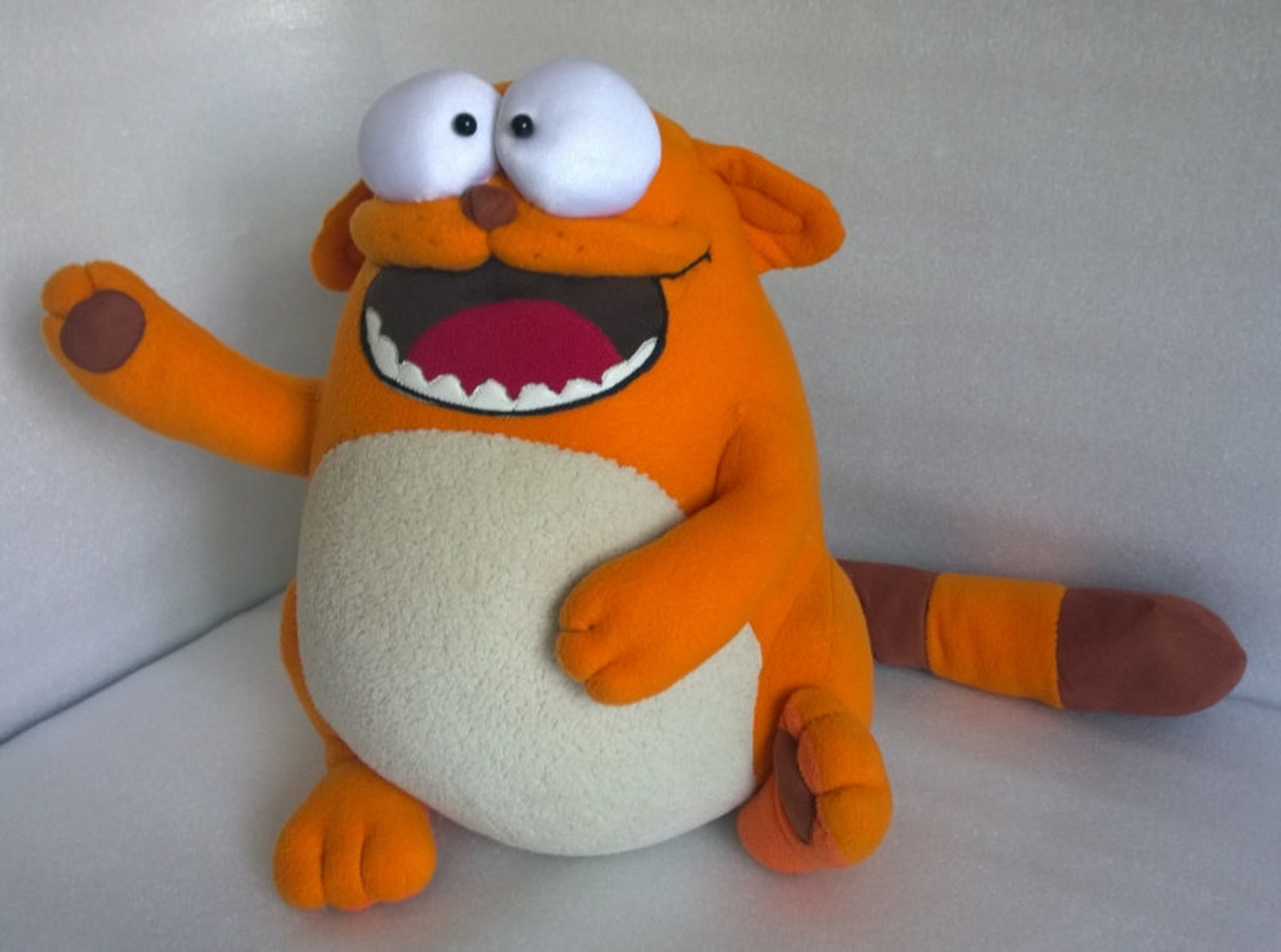 Cat soft toy from Viber/ LegCat plush / LegCat soft toy / Etsy