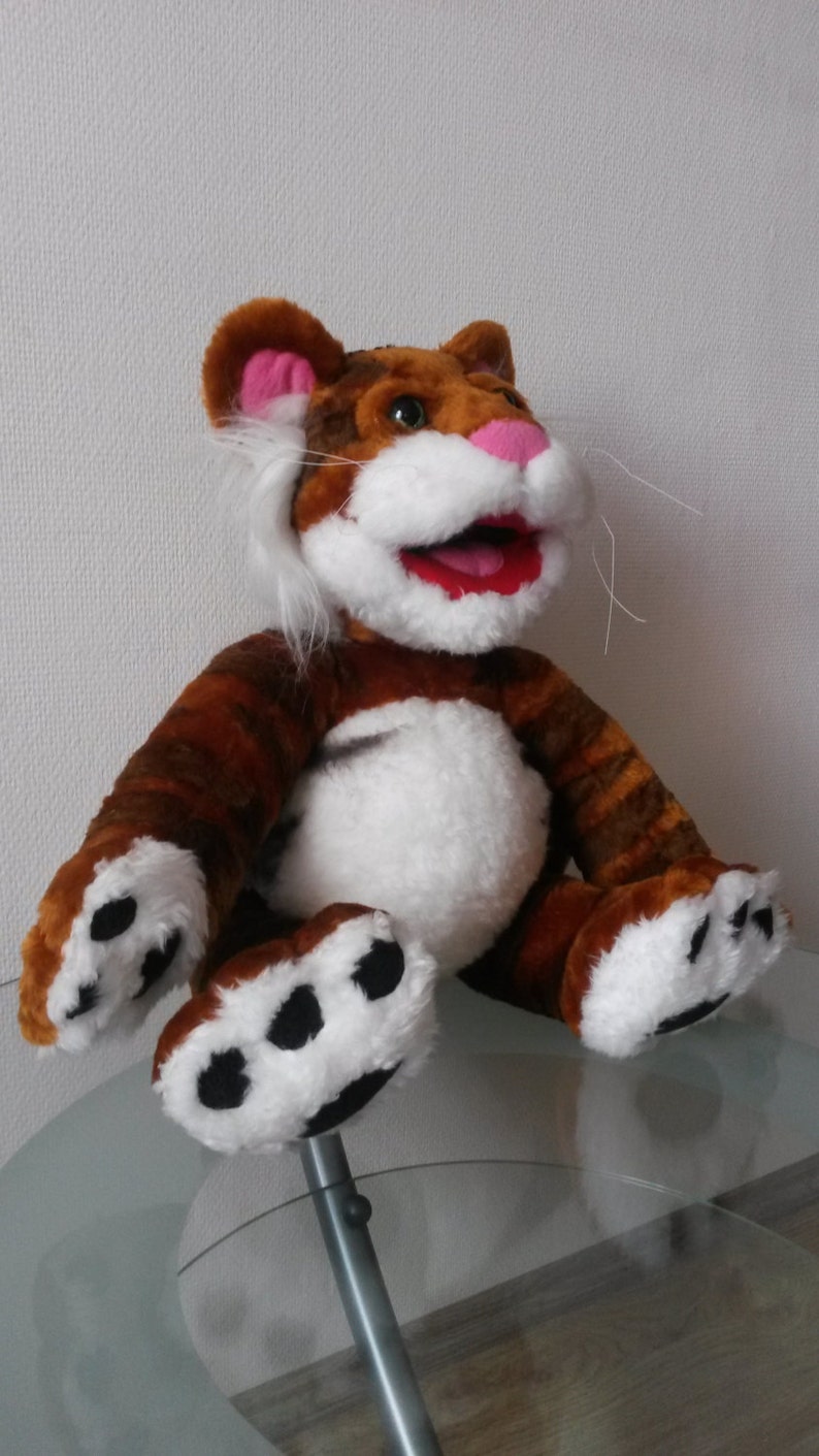 Rugby Tiger TV show 80s muppets TV series rugby tiger Etsy