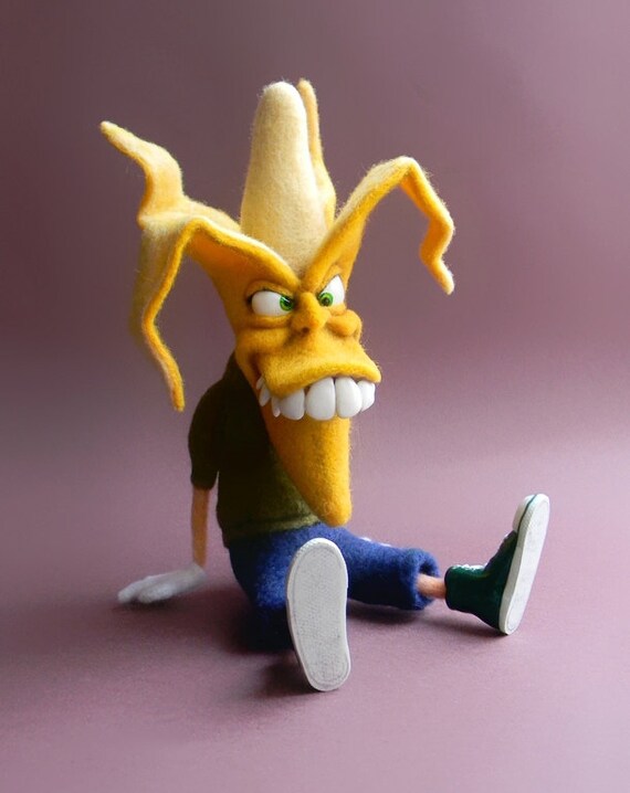 Mr. Banana Brain Etsy