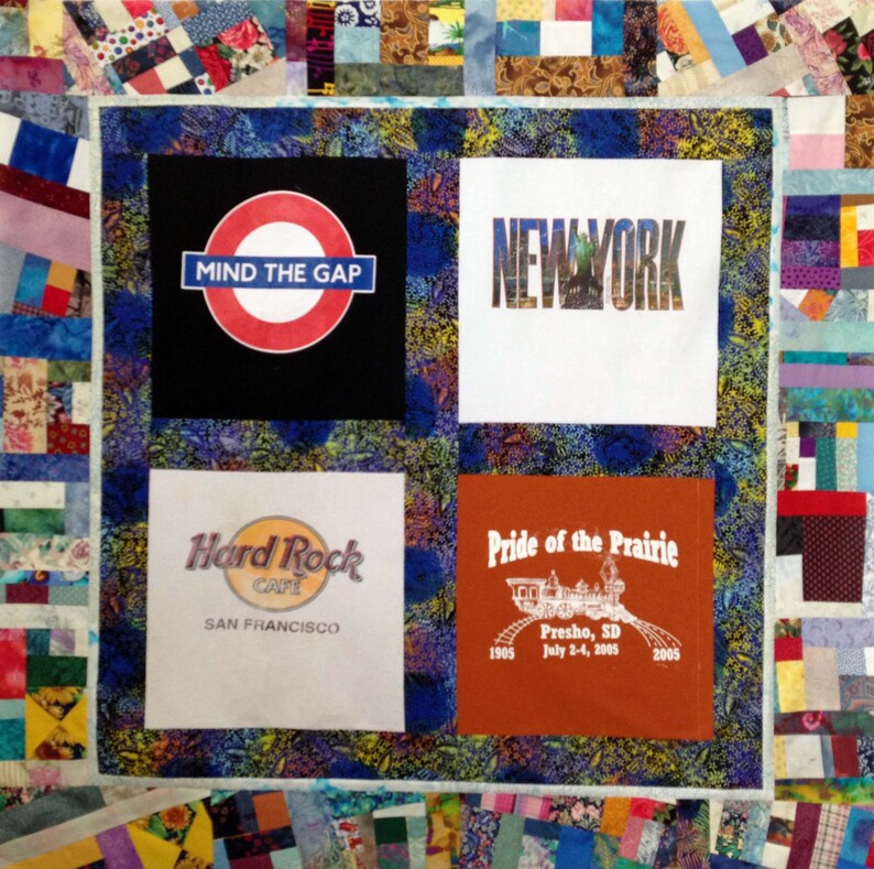 T Shirt Quilts Custom Made Etsy
