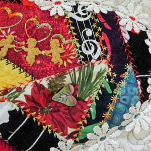 Valentines Crazy Heart Quilt